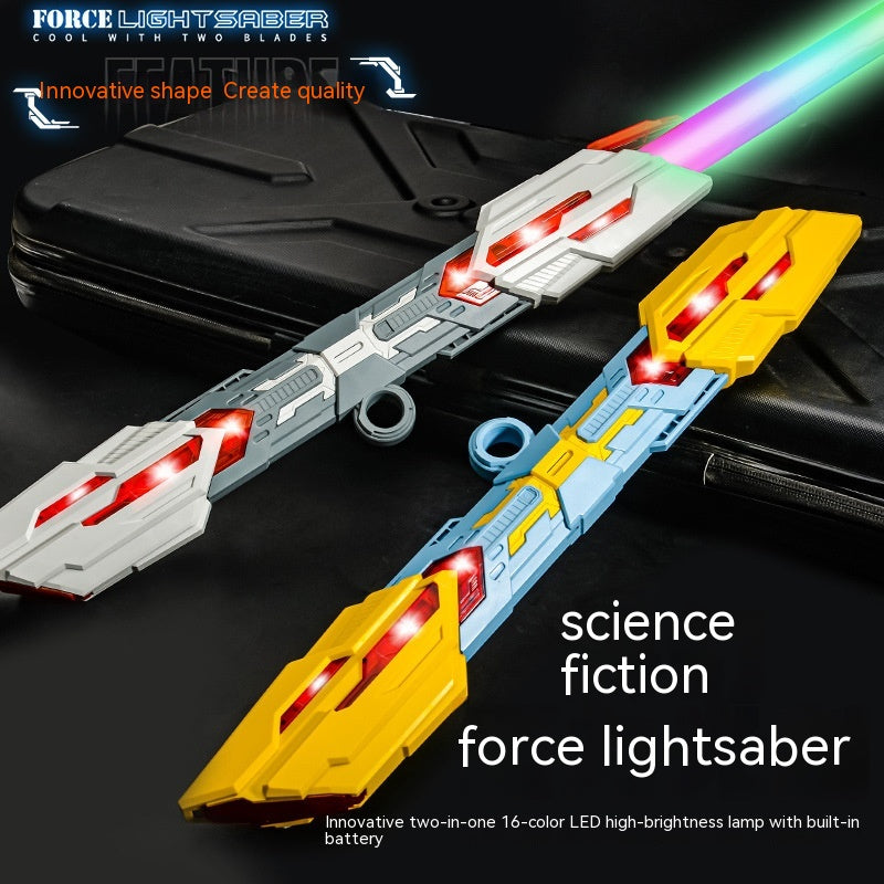Cool Retractable Laser Sword Vs Children's Luminous Sword 16 Colorful Rechargeable Toys