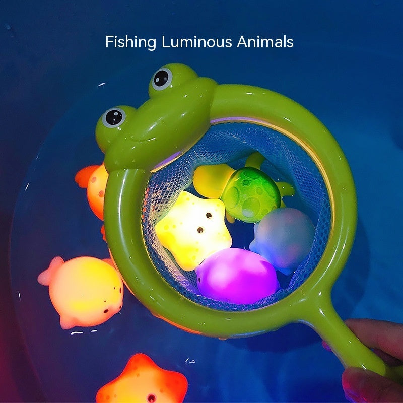 Water Glowing Animal Floating Water Bath Bathroom Toy